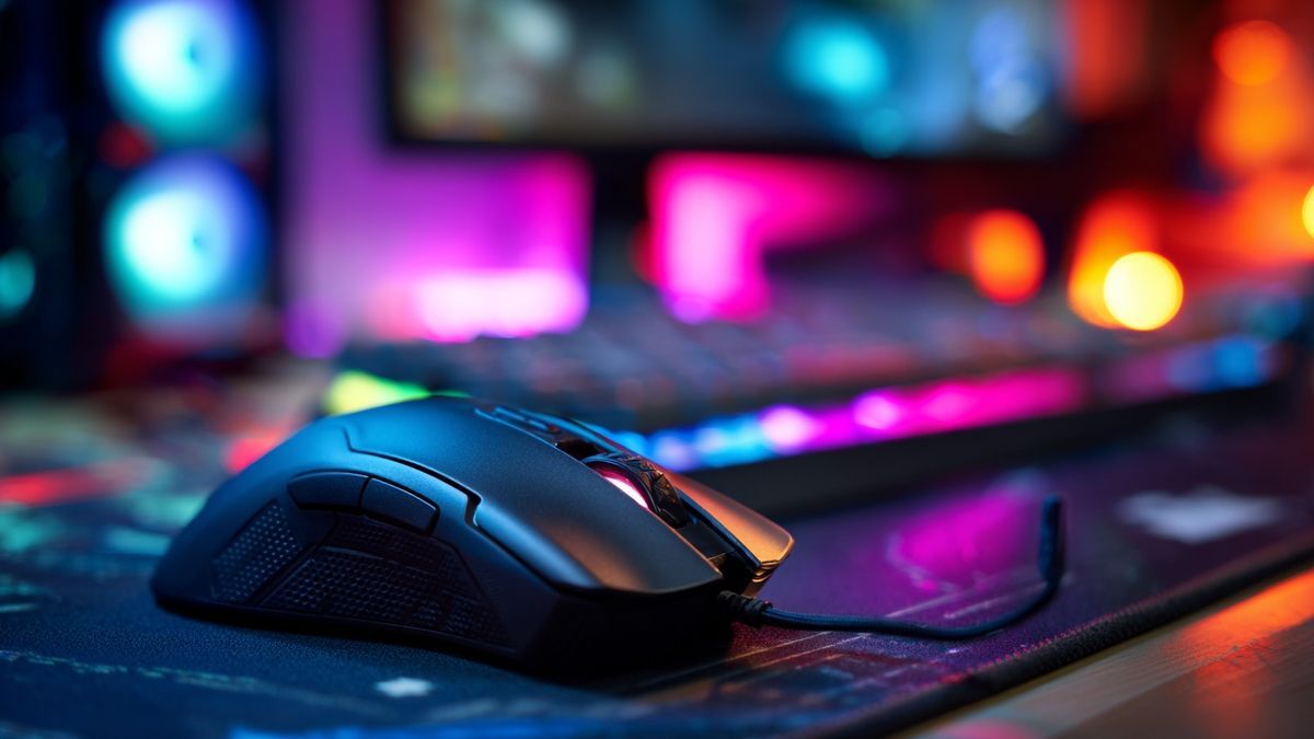 Souris gaming filaire haute précision : performance et confort pour grandes mains